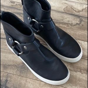 Frye Lena harness sneaker boots
